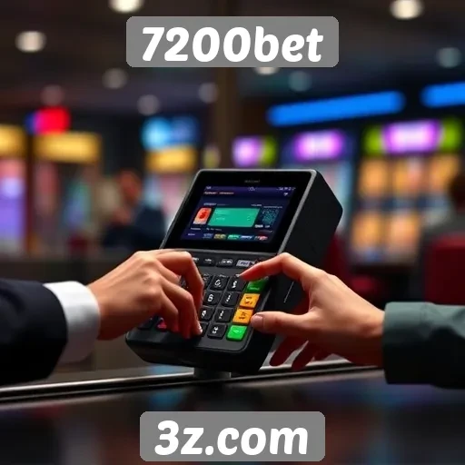 Facilidade de depósito e saque no 7200bet