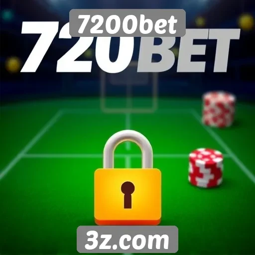Recursos de segurança no site 7200bet